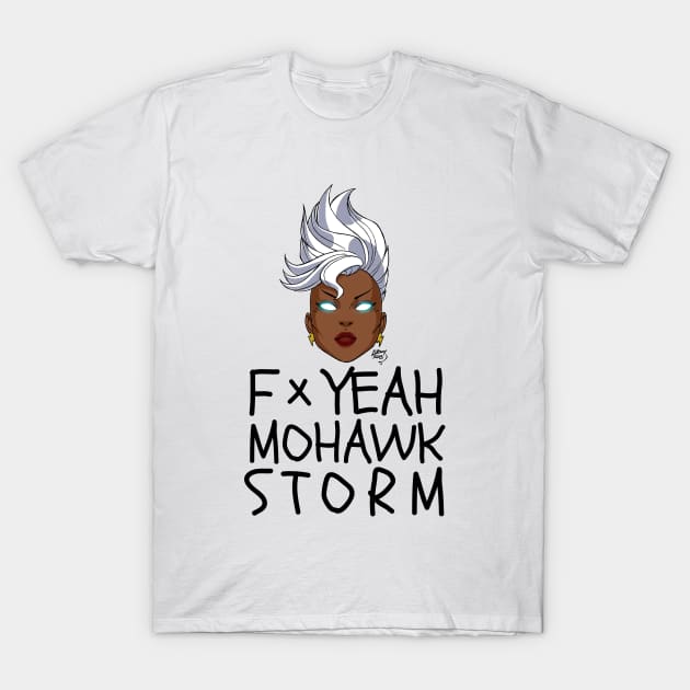 Wind Rider Fx Yeah Mohawk T-Shirt by artoflucas